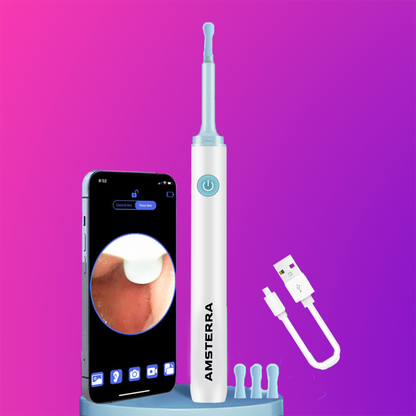 Amsterra™ - Wireless In Ear Endoscope with Mini Camera